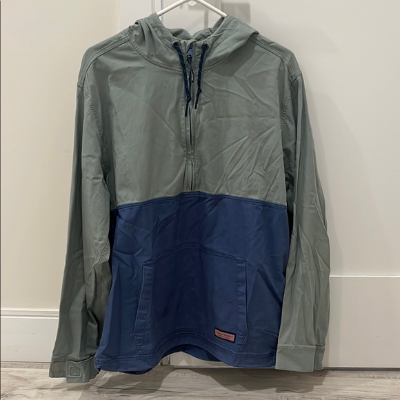 Vineyard Vines Other - Vineyard Vines Green & Blue Rain Coat